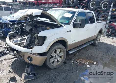 2011 Ford F-150 Lariat from USA, damaged, VIN 1FTFW1ET3BFA82565